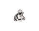 TierraCast Antique Silver (plated) Unicorn Charm 14mm