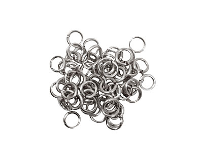 Artistic Wire Non-Tarnish Silver Chain Maille Jump Ring 3.97mm, 18 gauge