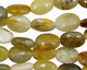 Antique Soocho Jade Flat Oval 14x11mm