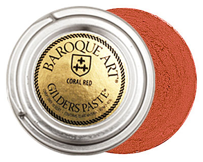 Coral Red Gilders Paste 1.5 oz.