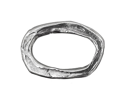 Rustic Charms Sterling Silver Large Oval Link 30x20mm
