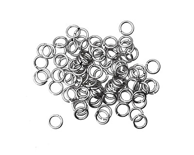 Artistic Wire Non-Tarnish Silver Chain Maille Jump Ring 3.57mm, 20 gauge
