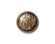 TierraCast Antique Brass (plated) Rock & Roll Snap Cap 18mm