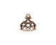 TierraCast Antique Silver (plated) Empress Link 13x14mm