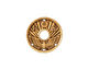 TierraCast Antique Gold (plated) Sen Link 18mm