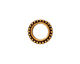 TierraCast Antique Gold (plated) 8mm Round Bead Frame 14mm