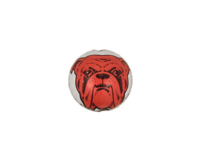 Trinket Foundry Red Dog Bottle Cap Puff Coin 15mm