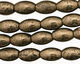Golden Pyrite (silver tone) Rice 12x8mm