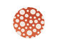 Lillypilly Bronze Scattered Dots Anodized Aluminum Disc 25mm, 24 gauge