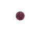 Violet Pave Round 10mm
