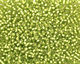 TOHO Lime Green (with Frosted Silver Lining) Round 11/0 Seed Bead