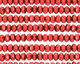 Czech Glass Pink Silk Picasso Fire Polished Rondelle 4x5mm