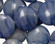 Blue Water Jasper Puff Coin 20mm