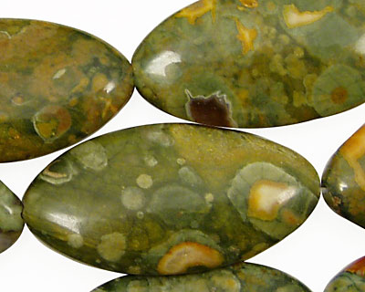 Rhyolite Horse Eye 40x20mm
