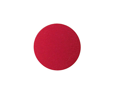 Lillypilly Red Anodized Aluminum Disc 19mm, 24 gauge
