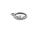 TierraCast Antique Pewter (plated) Faceted Drop 14x17mm