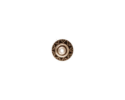 TierraCast Antique Silver (plated) Bali Bead Cap 8mm