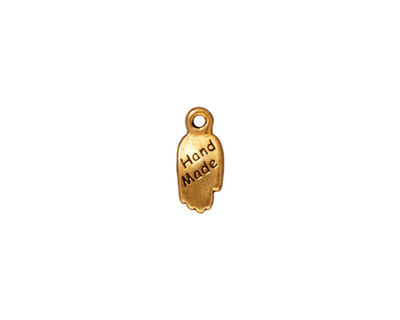 TierraCast Antique Gold (plated) Hand Made Charm 5x12mm