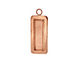 Copper Lipped Narrow Rectangle Bezel 12x36mm