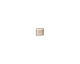 TierraCast Rhodium (plated) Cube Spacer 4mm