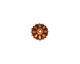 TierraCast Antique Copper (plated) Dharma Bead Cap 4x10mm
