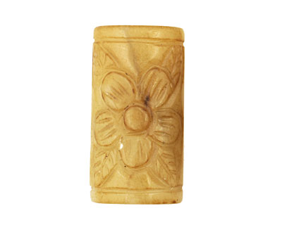 Antique Soocho Jade Carved Thin Pillow 45x24mm