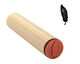 Feather Solid Mini Rubber Stamp 6x17mm