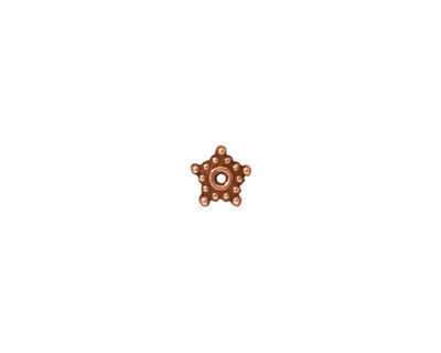 TierraCast Antique Copper (plated) Star Heishi 5mm