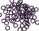 Purple Enameled Copper Round Jump Ring 5mm, 18 gauge