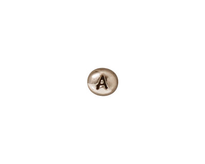TierraCast Antique Rhodium (plated) Alphabet Bead 