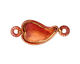 Patricia Healey Copper Leaf Bezel Link 34x14mm