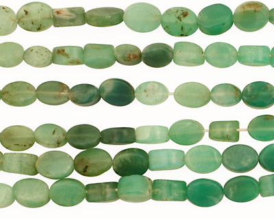 Chrysoprase Flat Oval 6-7x5mm