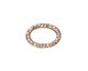 TierraCast Rhodium (plated) Hammertone Oval Ring 18x12mm