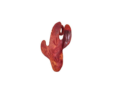 Patricia Healey Copper Cactus Charm 14x23mm