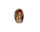 XAZ Raku Gold Luster Rondelle 9-11x15-17mm