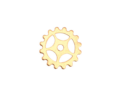 Brass Small Sectioned Gear 16mm