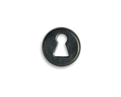 Vintaj Arte Metal Round Keyhole Decorivet 15mm