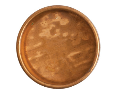 Nunn Design Brass Large Deep Circle Bezel (no loop) 32mm