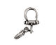 McLees Sterling Silver Multi Strand Clasp 40x13mm