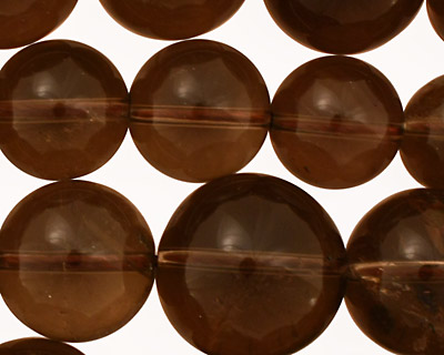 Smoky Quartz Round Graduated 8-20mm