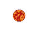 Trinket Foundry Red Bicycle Bottle Cap Puff Coin 15mm