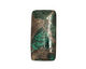 Malachite & Pyrite Rectangle Pendant 30x60mm