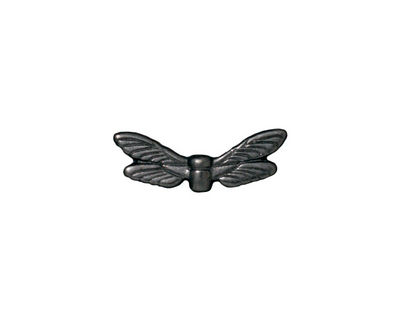 TierraCast Gunmetal Dragonfly Wings 7x20mm