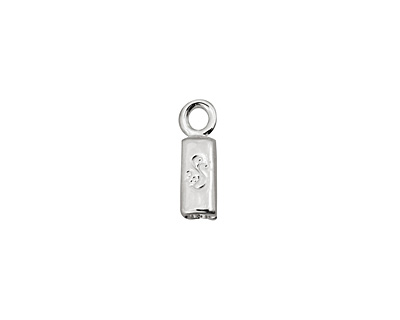 SilverSilk Silver (plated) Single End Cap 14x5mm