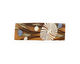 Humble Beads Polymer Clay Gold 6 Hole Branch Cuff 11-12x34mm