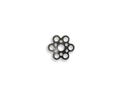 Vintaj Arte Metal 6 Petal Pierced Bead Cap 2x10mm