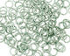 Seafoam Anodized Aluminum Jump Ring (Saw Cut) 6mm, 20 g (4.1mm inside diameter)