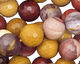 Mookaite Faceted Round 14mm