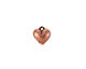 Nunn Design Antique Copper (plated) Small Heart Charm 11x12mm