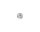 TierraCast Rhodium (plated) 7mm Classic Bead Aligner 4mm Peg 4x7mm